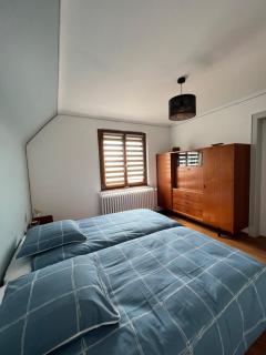 Le Cerisier - Route des vins - Parking et terrasse avec vue sur montagnes et vignoble - 2