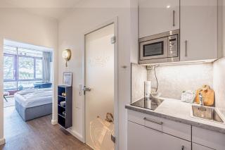 fewo1846 Intermar - Marina del Rey - elegantes Studioapartment mit Meerblick und eigenem Strandkorb - Glücksburg - 4