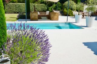 Les Cerisiers maison bertuli climatisé, Piscine chauffée, lit King size, classé 5 étoiles - Oppède - 6