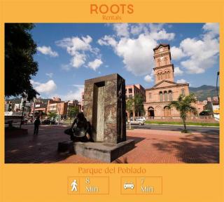 Hospedaje cerca a Provenza en el Poblado - MAN301 By Roots Rentals - 1