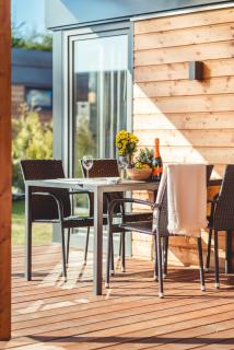 RResort - Domki z KRYTYM i PODGRZEWANYM BASENEM, Sauna, WiFi, parking w cenie! - Rewal - 8