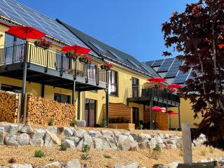 Chalet-Ferienwohnung Giebeltraum, 115 qm, Wellness/Fitness/Sauna – Bergrödelhof - Feilitzsch - 9