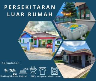 Rumah Pantai de Merabang (bungalow with pool) - Bachok - 9