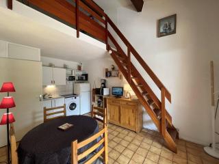 Villa T2 Mezzanine 6 pers avec Jardin, Piscine, Proche Plage - Saint-Cyprien - FR-1-106-27 - 8