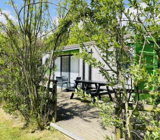 Green CargoPod at Lee Wick Farm Cottages & Glamping - Clacton-on-Sea - 8