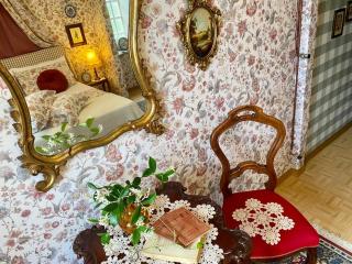 Camera Romantica con Giardino in Dimora Storica - B&B Palazzo Robicci - 1