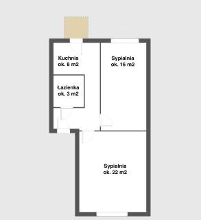 Apartament Drewno i Biel 54 M2 - Olsztyn - 4