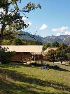 La Ferme de Clareau- Glamp'In Lodge Nature -Tentes safari- Chambres d'hôtes sous la Toile - La Motte-Chalançon - 8