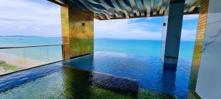 Seaview Beachfront Skypool Rooftop Copacabana Jomtien Condo - Jomtien Beach - 8