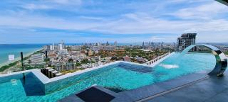 Seaview Beachfront Skypool Rooftop Copacabana Jomtien Condo - Jomtien Beach - 5