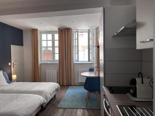 Charmant Studio en Centre Historique avec Terrasse Privée et Tout Confort - FR-1-489-460 - Moulins - 8
