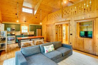 Secluded Elka Park Cabin Hot Tub and Fire Pit! - Elka Park - 6