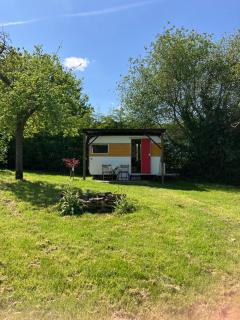Unique 70s caravan, calm and relaxed - Les Cresnays - 0