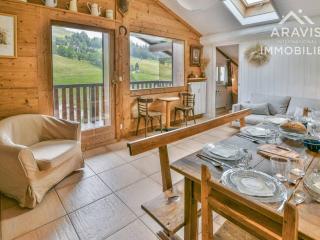 Apt 8 pers, proche centre avec balcon, garage et wifi - FR-1-391-28 - Le Grand-Bornand - 0