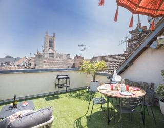 Le Rooftop - vue Cathédrale - Climatisation - Troyes - 3
