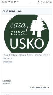 casa rural usko X VI0020 - 9