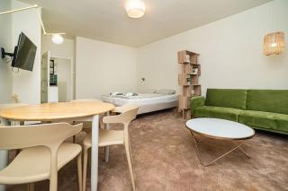 Modern studio with balcony, TV - Praga - 0