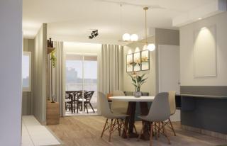 Apartamento 1604 no Bosque com um quarto, sala, cozinha completa, uma vaga de garagem, lazer e portaria 24h - 8