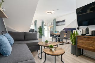 Federnest - Luxus-Studio - Kingsize Boxspringbett - Home-Office mit Monitor und Drucker - 11 Min Hbf - Duisburg - 3