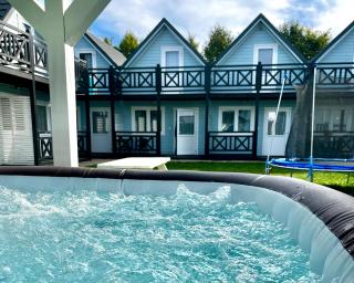Domki Wachta klimatyzowane z basenem, jacuzzi, bezpłatny parking - Rewal - 5