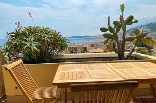 Mansfield vue carte Postale Terrasse Piscine 2 - Menton - 9