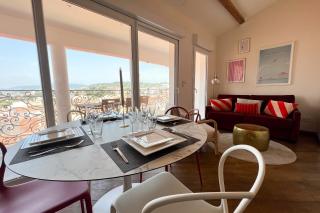 IMMOGROOM - Terrace with sea view - AC - Suquet - 5 min from the beach - Cannes - 9