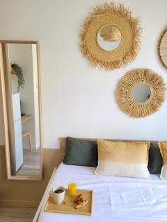 Chambre climatisée 2 lits - Proche Centre Tramway - 4