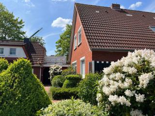 Kamin Apartment mit Terrasse, Hund willkommen! - Greetsiel - 7