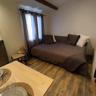 Studio LA MOUTONNE tt équipé 20 m2 10mn plages- hyeres - TRES CALME- - La Crau - 3