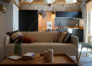 CAN TAT, Loft in a old coach house - Sant Jordi Desvalls - 4