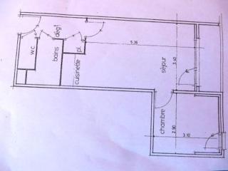 Appartement rénové avec balcon, idéal pour 4 pers., à 1 km des pistes de ski - Autrans-Méaudre - FR-1-737-6 - 2