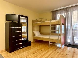 Red Harmony by the sea Pool and balcony - 1