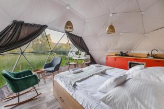 Glamping Biała Czapla z balią nad jeziorem czorsztyńskim - 7