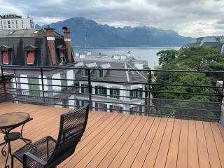 Loft with rooftop, stunning view of the lake! - Montreux - 2