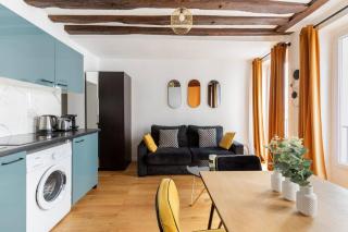 Grands Boulevards 22 : Appartement Cosy 1BR-4P - Parijs - 9