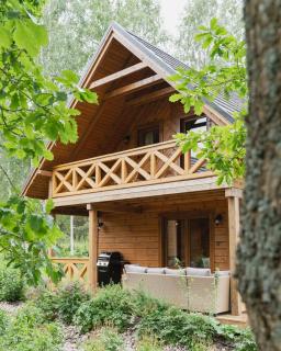 Siedlisko Modrej Czapli. Domki na Kaszubach - 7