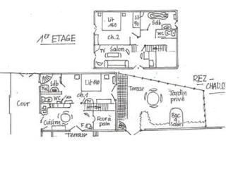 Maison spacieuse et confortable avec terrasse et jardin, idéale pour famille ou entreprise - FR-1-585-29 - - 5