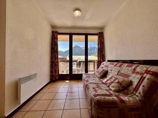 Studio cabine, 4 pers, pied des pistes à Briançon, balcon, parking - FR-1-330C-140 - Briançon - 2