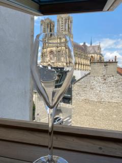 Duplex hammam au pied de la Cathédrale avec vue - Reims - 7