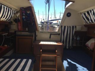 Petit voilier à quai Port Barcares - 2