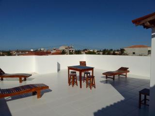 Casa do Bruno - Apartamento terreo - 1 - Terra - Quarto e sala com cozinha americana na praia do preá-CE - 7