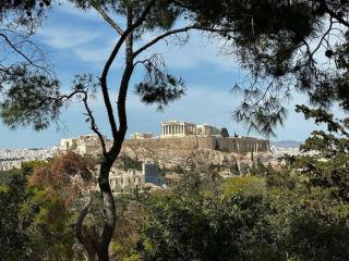 Steps to the Acropolis, museum view and balcony - 8