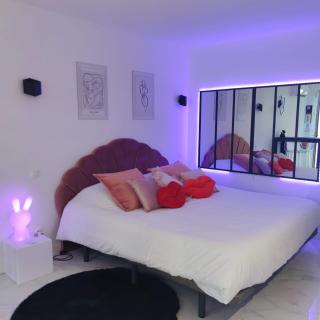 Suite BULLE D'AMOUR Balnèo Spa & Terrasse à 5 min des plages - Argelès-sur-Mer - 9