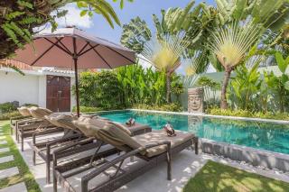 Villa Budha 2 4bedrs 12m Pool, 700m2 garden&BBQ, central & quiet - Seminyak - 9