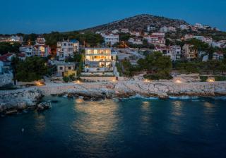Amazing Seafront Croatian Villa 5 Bedrooms Villa Primosten Pearl Phenomenal Sea Views Private Infinity Pool - Primošten - 8