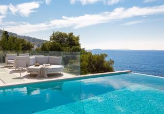 Amazing Seafront Croatian Villa 5 Bedrooms Villa Primosten Pearl Phenomenal Sea Views Private Infinity Pool - Primošten - 4