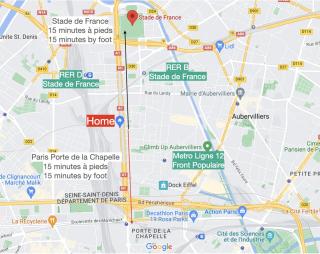3 pièces très proche Stade de France, Adidas Arena - Saint-Denis - 7
