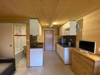 Studio calme proche centre Abondance, balcon Sud, casier à skis, parking - FR-1-692-84 - 6