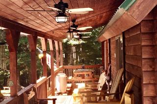 Mountain-Top-Hideaway Stay in a log cabin on a private rd! Swim, hike, explore a true mountain experience - North Blenheim - 7