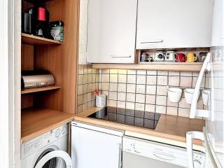 Studio lumineux avec balcon, centre station, ski aux pieds, face télésiège Sybelles Express - FR-1-267-260 - Villarembert - 5